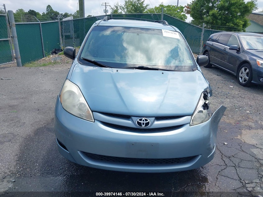 2007 Toyota Sienna Le VIN: 5TDZK23C27S079620 Lot: 39974146