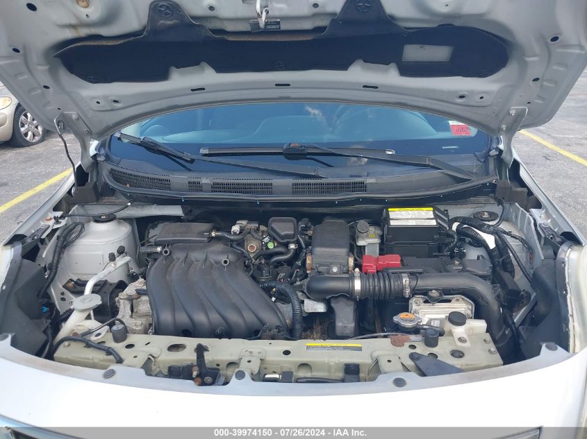 2013 Nissan Versa 1.6 Sv VIN: 3N1CN7AP7DL865675 Lot: 39974150