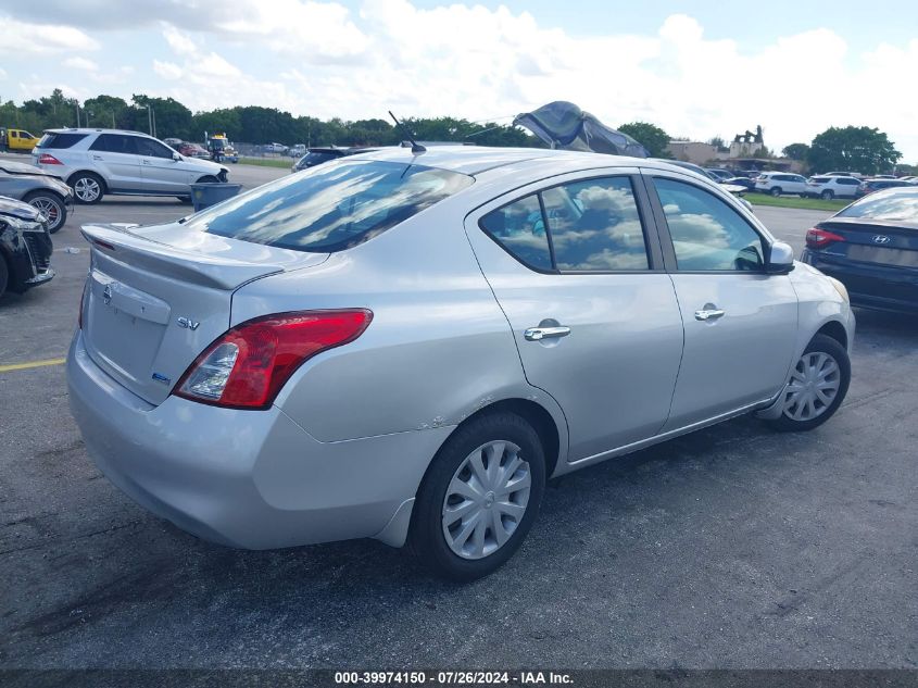 3N1CN7AP7DL865675 | 2013 NISSAN VERSA