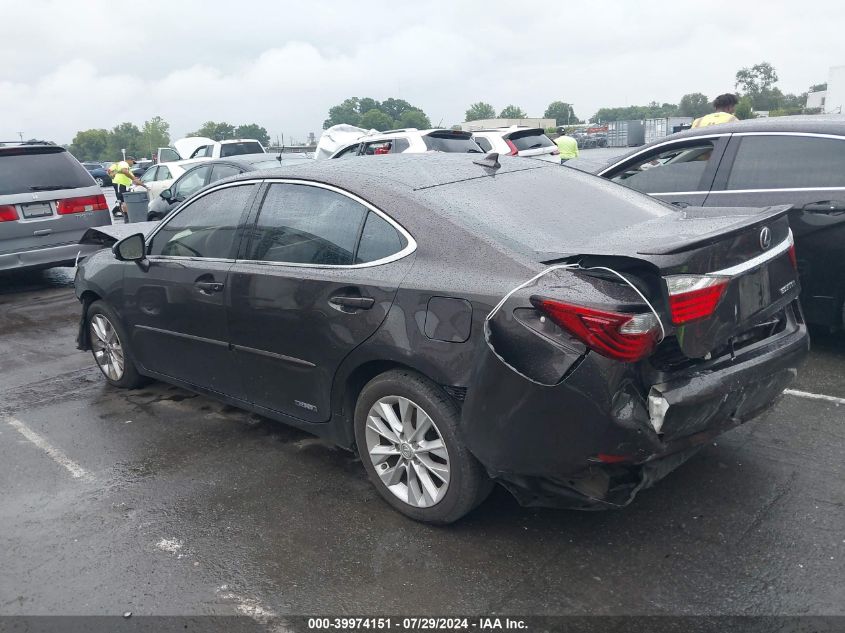 2013 Lexus Es 300H VIN: JTHBW1GG8D2009957 Lot: 39974151