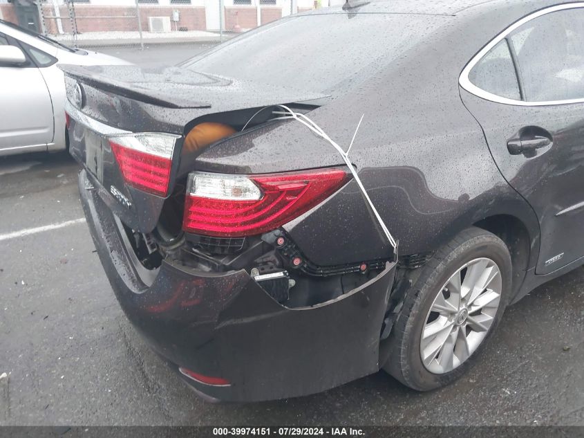 2013 Lexus Es 300H VIN: JTHBW1GG8D2009957 Lot: 39974151