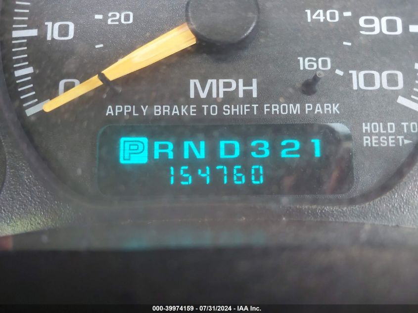 2001 Chevrolet Tahoe Ls VIN: 1GNEK13T71J181810 Lot: 39974159