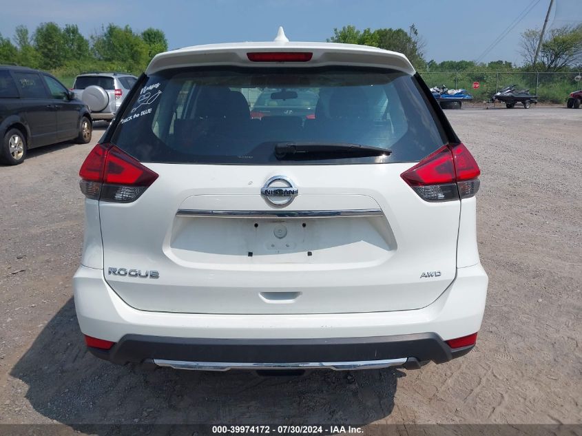 2017 Nissan Rogue Sv/Sl VIN: 5N1AT2MV5HC770472 Lot: 39974172