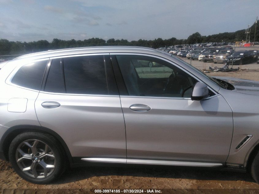 2021 BMW X3 SDRIVE30I - 5UXTY3C03M9E42860