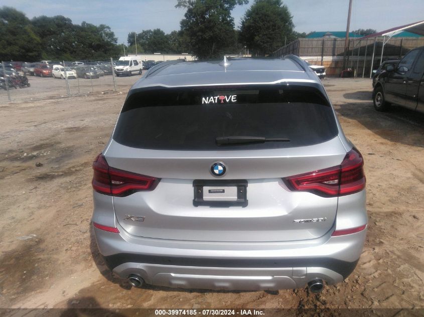 2021 BMW X3 SDRIVE30I - 5UXTY3C03M9E42860