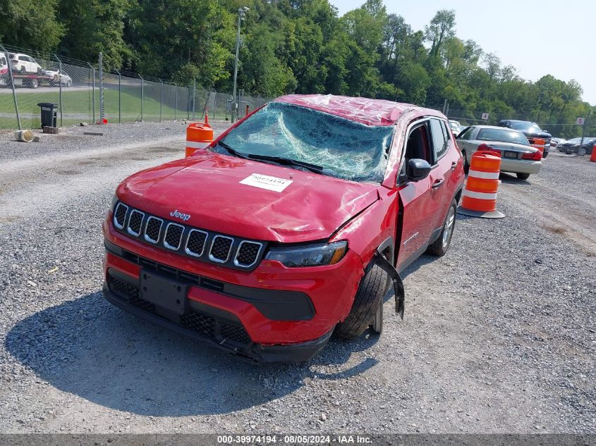 2023 Jeep Compass Sport 4X4 VIN: 3C4NJDAN6PT545606 Lot: 39974194