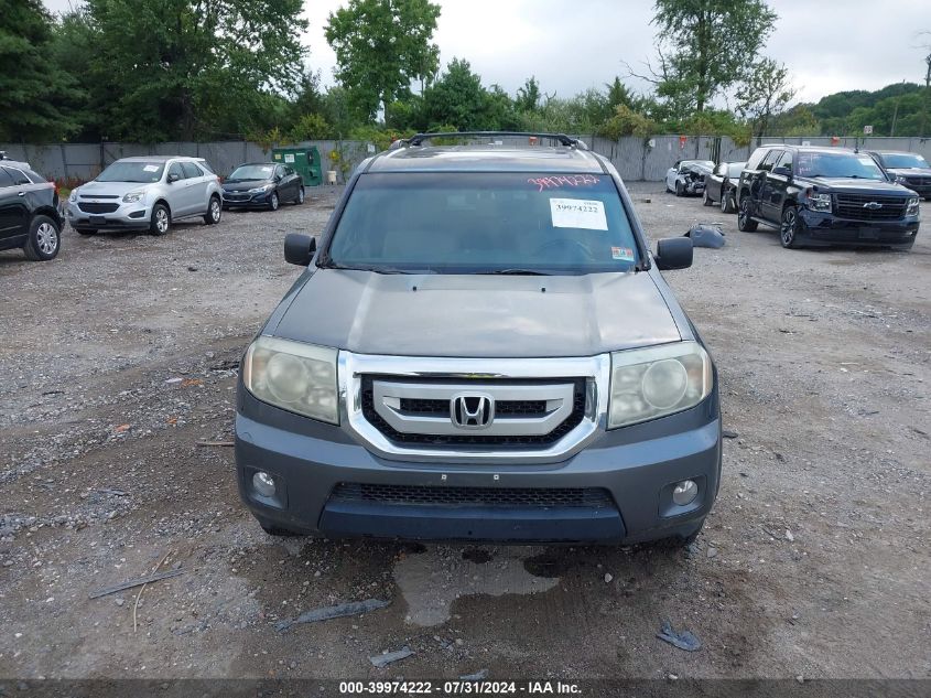 2010 Honda Pilot Ex-L VIN: 5FNYF4H52AB015627 Lot: 39974222