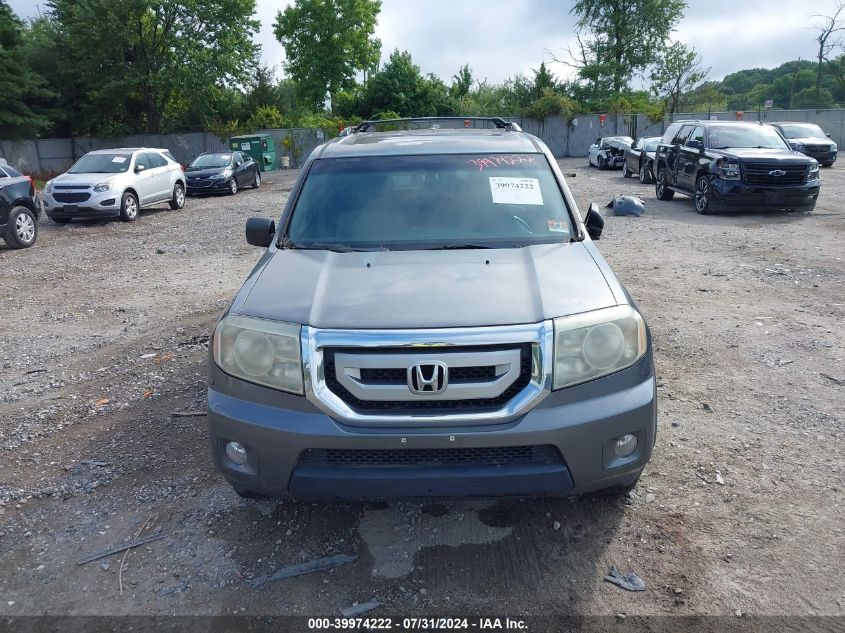 2010 Honda Pilot Ex-L VIN: 5FNYF4H52AB015627 Lot: 39974222