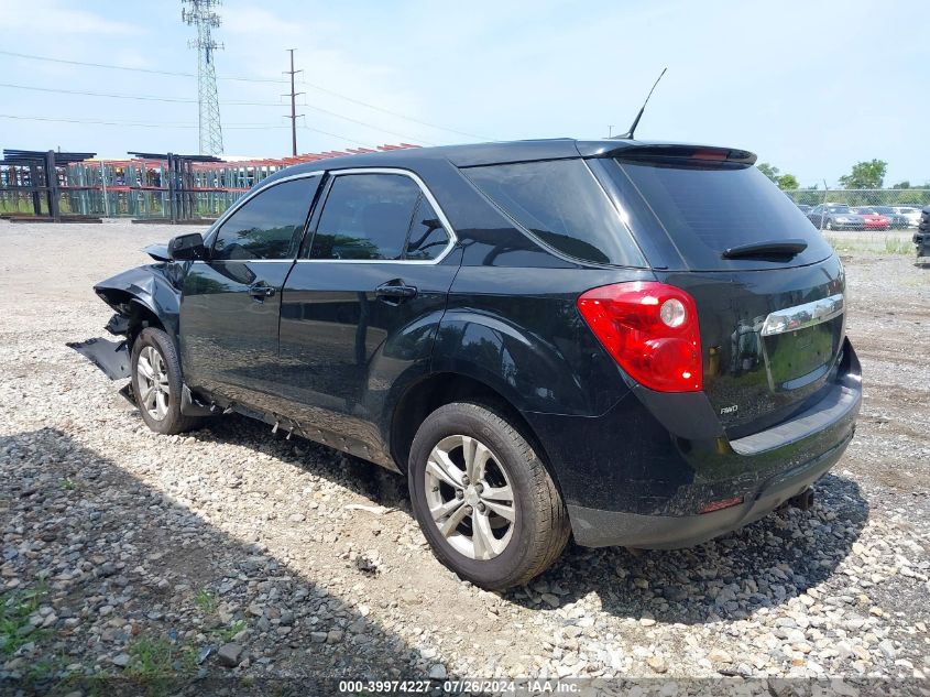 2013 Chevrolet Equinox Ls VIN: 2GNFLCEK4D6141235 Lot: 39974227