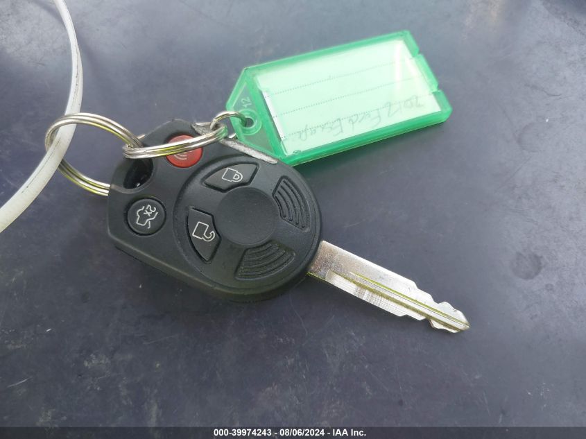 2012 Ford Escape Xlt VIN: 1FMCU0DG1CKB79145 Lot: 39974243