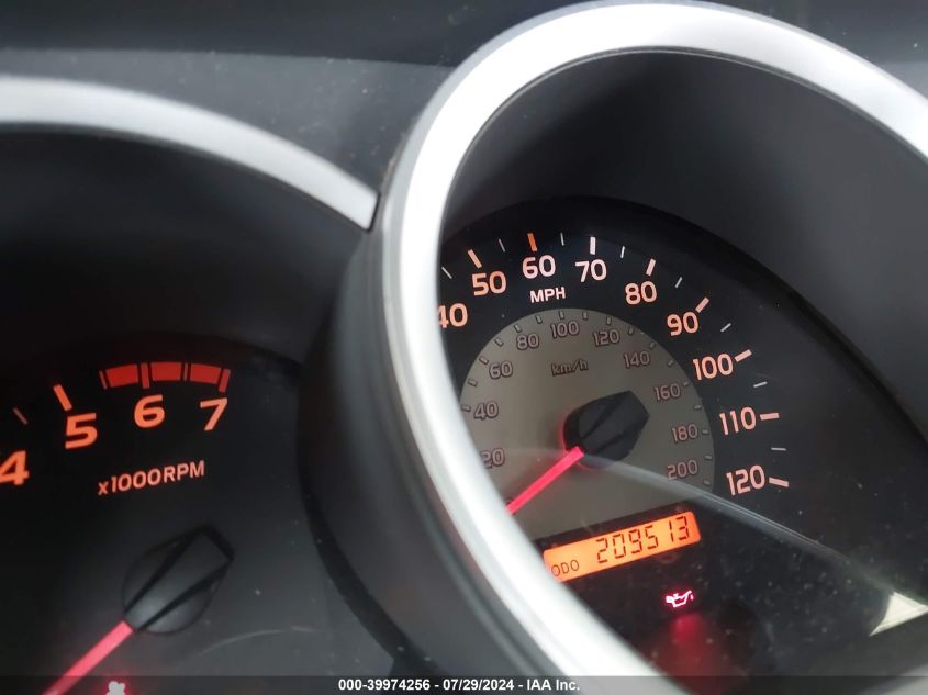 2011 Toyota Tacoma Base V6 VIN: 3TMLU4EN7BM057499 Lot: 39974256