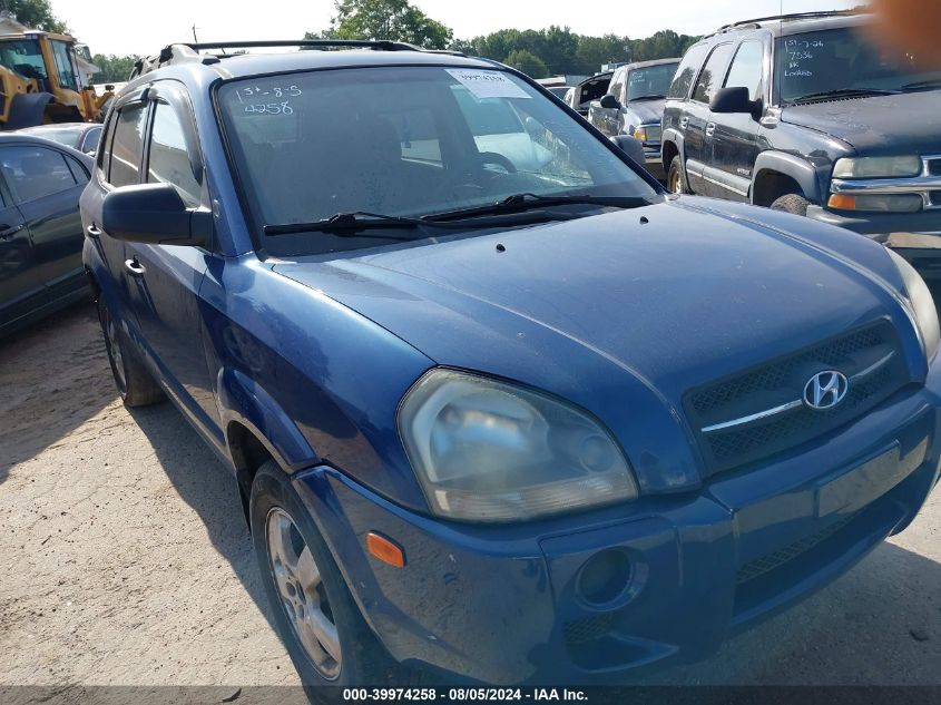 2006 Hyundai Tucson Gl VIN: KM8JM12B16U401440 Lot: 39974258