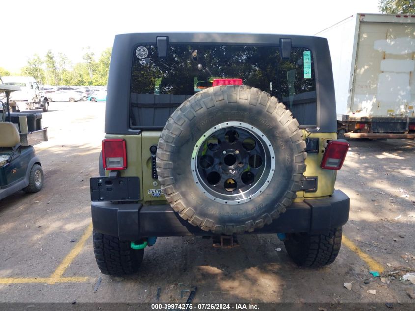 2013 Jeep Wrangler Rubicon VIN: 1C4BJWCG2DL647134 Lot: 39974275