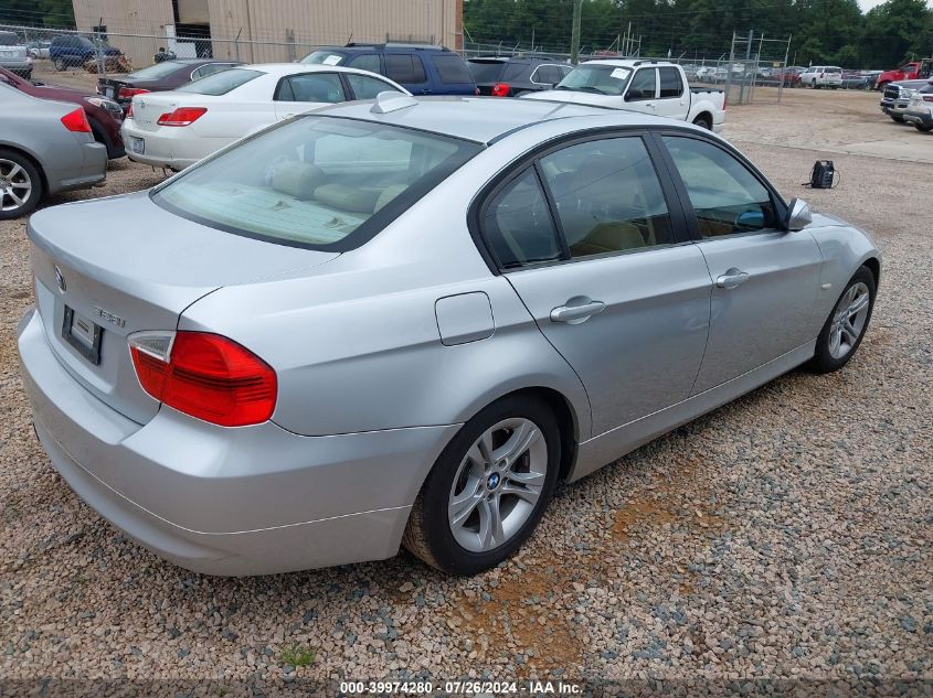 WBAVA33528KX84352 | 2008 BMW 328I