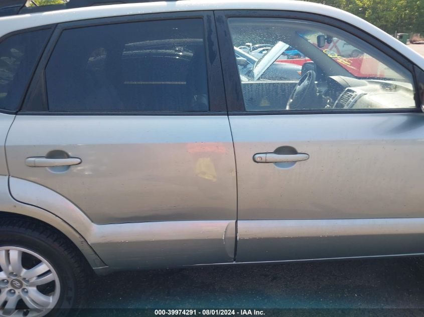 2006 Hyundai Tucson Gls/Limited VIN: KM8JN12D16U304351 Lot: 39974291