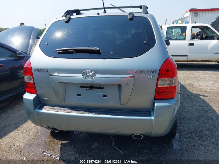 2006 Hyundai Tucson Gls/Limited VIN: KM8JN12D16U304351 Lot: 39974291