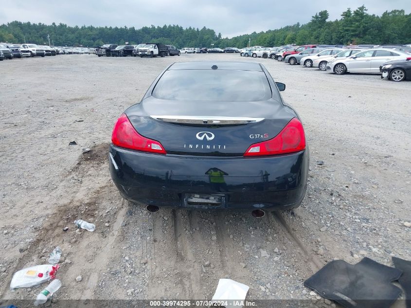 2012 Infiniti G37X VIN: JN1CV6EL6CM471087 Lot: 39974295