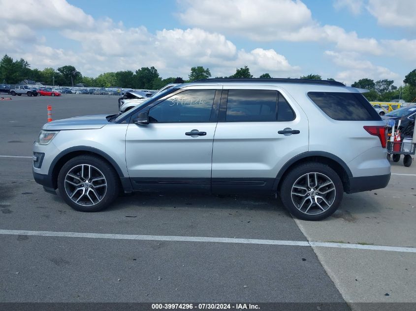 2016 Ford Explorer Sport VIN: 1FM5K8GT0GGB03480 Lot: 39974296