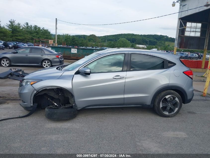 2018 Honda Hr-V Ex-L VIN: 3CZRU6H75JM727501 Lot: 39974297