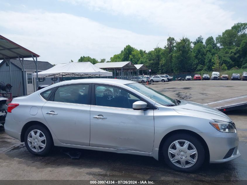 2016 Nissan Sentra Sv VIN: 3N1AB7AP6GY258867 Lot: 39974334