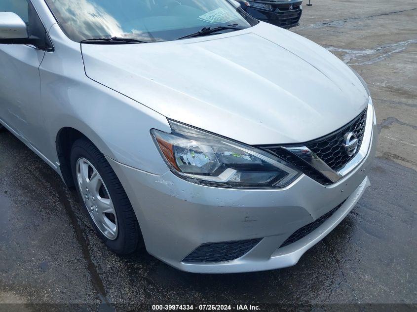 2016 Nissan Sentra Sv VIN: 3N1AB7AP6GY258867 Lot: 39974334