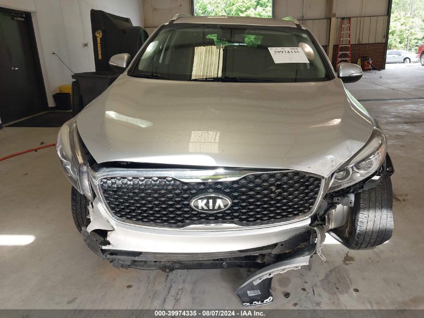 2016 Kia Sorento 3.3L Lx VIN: 5XYPG4A54GG108511 Lot: 39974335