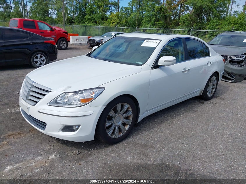 2011 Hyundai Genesis 3.8 VIN: KMHGC4DE9BU132507 Lot: 39974341