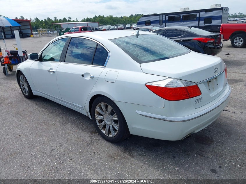 2011 Hyundai Genesis 3.8 VIN: KMHGC4DE9BU132507 Lot: 39974341