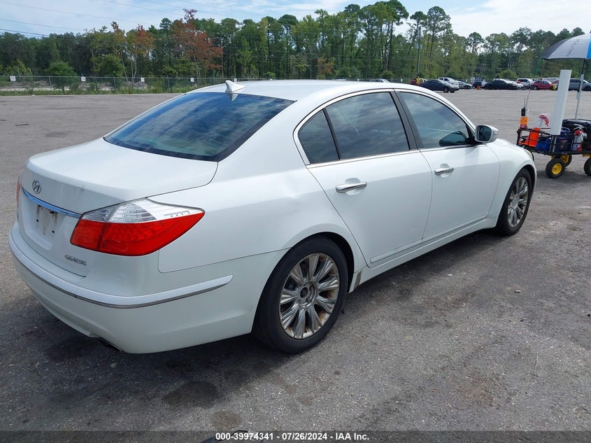 2011 Hyundai Genesis 3.8 VIN: KMHGC4DE9BU132507 Lot: 39974341