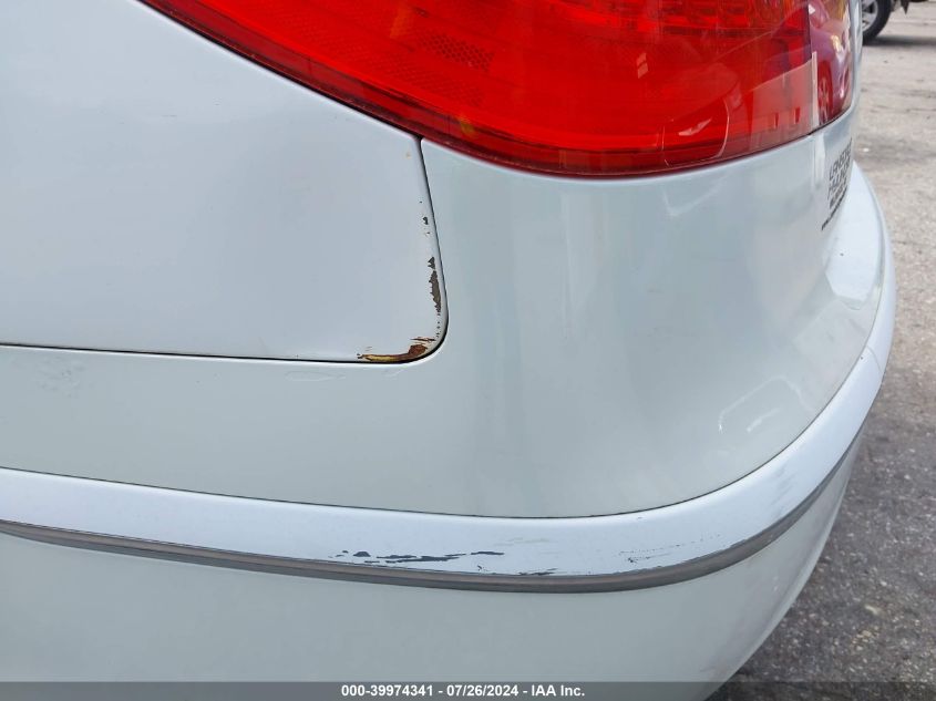 2011 Hyundai Genesis 3.8 VIN: KMHGC4DE9BU132507 Lot: 39974341