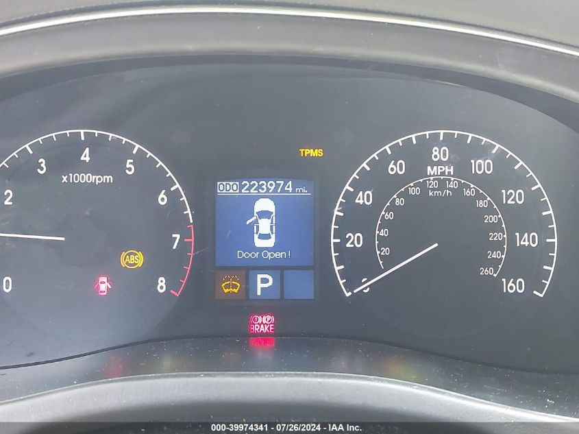 2011 Hyundai Genesis 3.8 VIN: KMHGC4DE9BU132507 Lot: 39974341