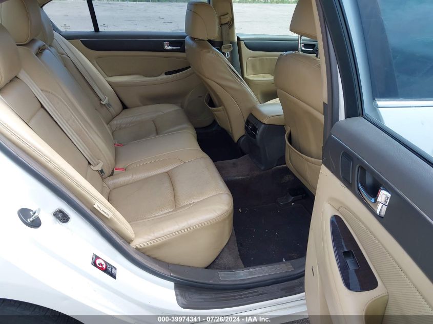 2011 Hyundai Genesis 3.8 VIN: KMHGC4DE9BU132507 Lot: 39974341