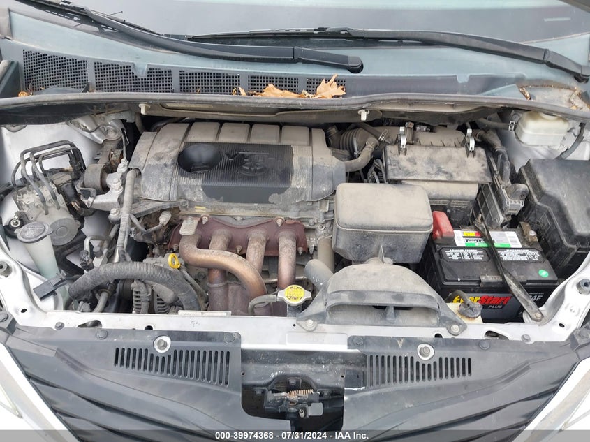 2012 Toyota Sienna Base 7 Passenger/Le 8 Passenger VIN: 5TDKA3DC2CS014415 Lot: 39974368