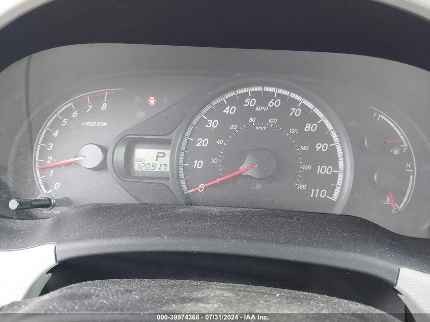 2012 Toyota Sienna Base 7 Passenger/Le 8 Passenger VIN: 5TDKA3DC2CS014415 Lot: 39974368