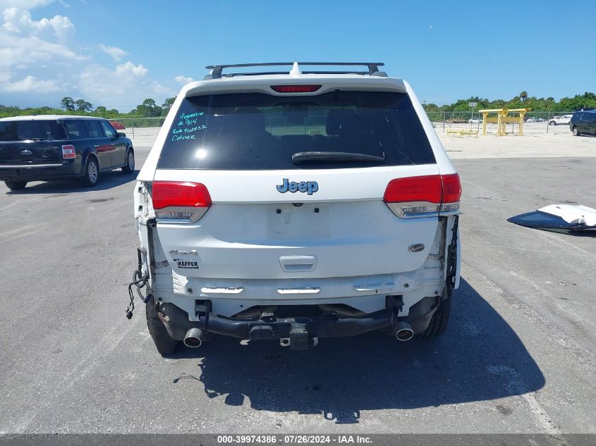 2015 Jeep Grand Cherokee Overland VIN: 1C4RJFCG3FC211894 Lot: 39974386