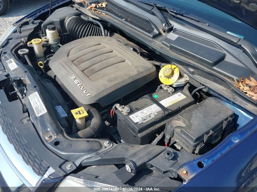 2014 Dodge Grand Caravan Sxt VIN: 2C4RDGCG5ER430214 Lot: 39974387