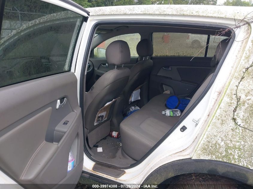 2012 Kia Sportage Lx VIN: KNDPB3A28C7252083 Lot: 39974388