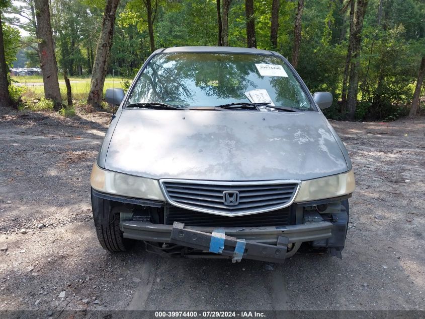 2000 Honda Odyssey VIN: 2HKRL18607H625445 Lot: 39974400