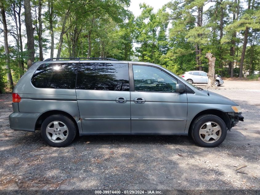 2000 Honda Odyssey VIN: 2HKRL18607H625445 Lot: 39974400