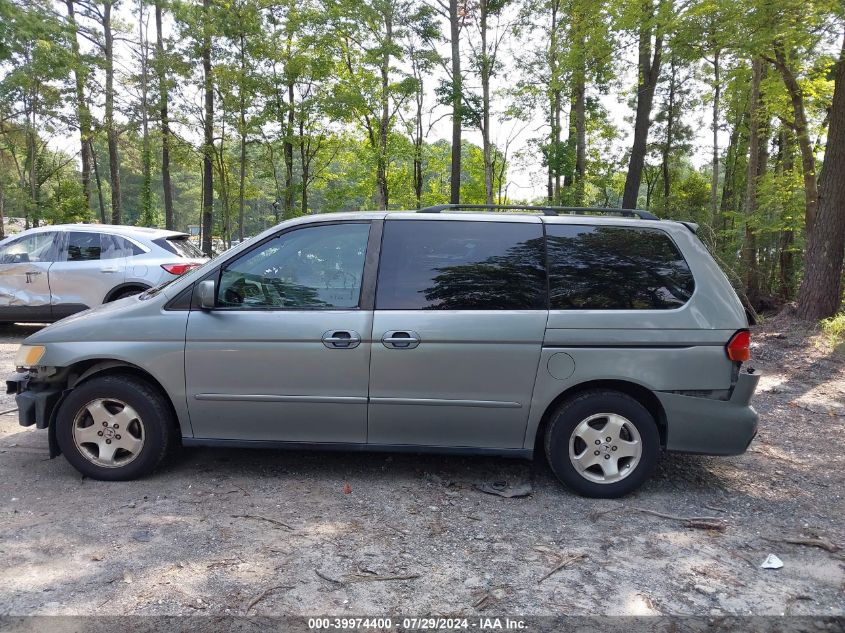 2000 Honda Odyssey VIN: 2HKRL18607H625445 Lot: 39974400