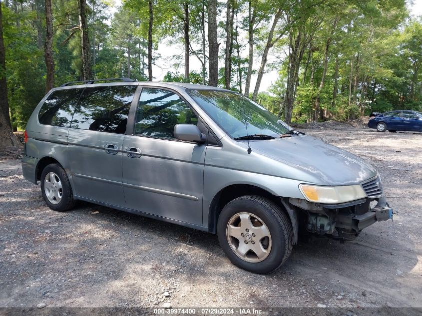 2000 Honda Odyssey VIN: 2HKRL18607H625445 Lot: 39974400