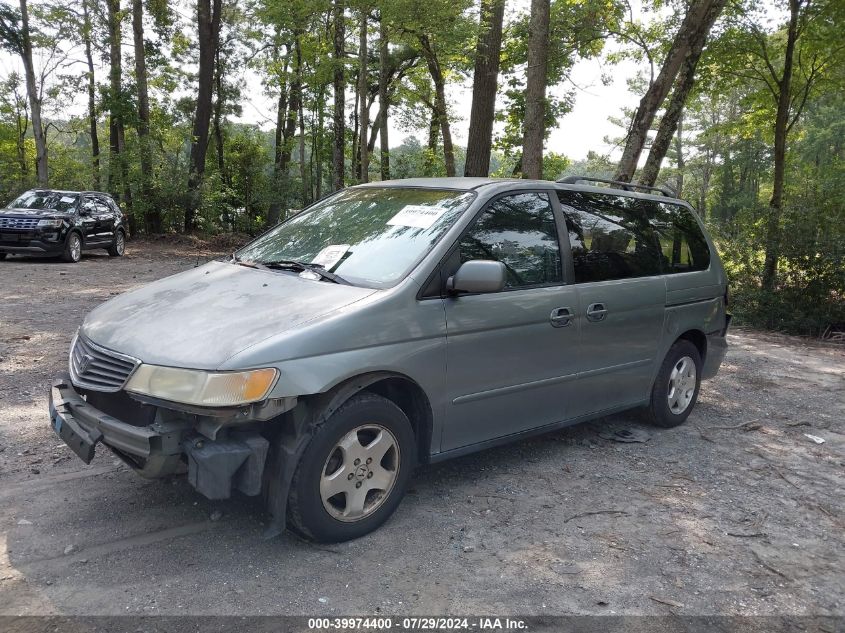 2000 Honda Odyssey VIN: 2HKRL18607H625445 Lot: 39974400