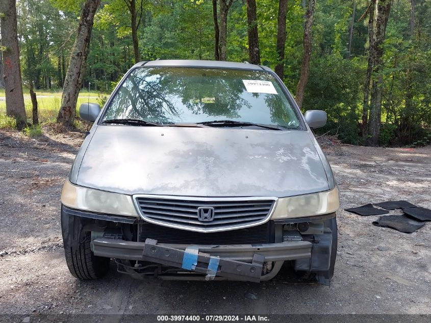 2000 Honda Odyssey VIN: 2HKRL18607H625445 Lot: 39974400