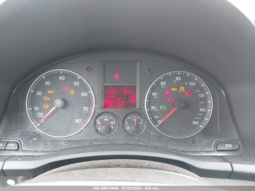 2009 Volkswagen Jetta Se VIN: 3VWRZ71K19M120158 Lot: 39974406