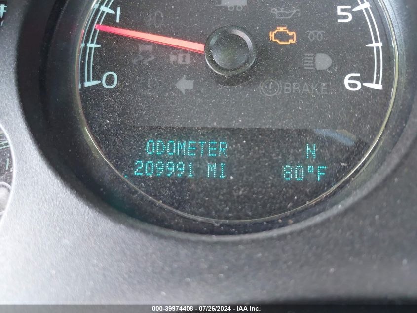 2010 Chevrolet Silverado 1500 Ltz VIN: 3GCRKTE35AG276998 Lot: 39974408