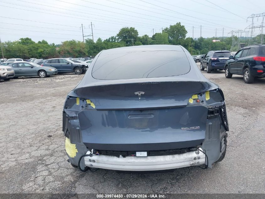 2023 Tesla Model Y VIN: 7SAYGDEF1PF712874 Lot: 39974450