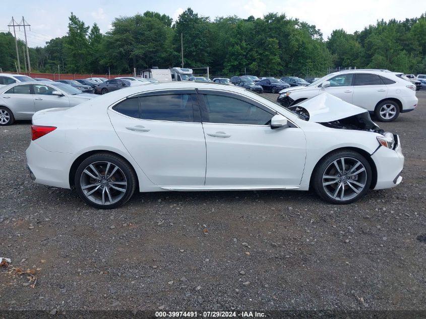 2020 Acura Tlx Tech Package VIN: 19UUB3F45LA001586 Lot: 39974491