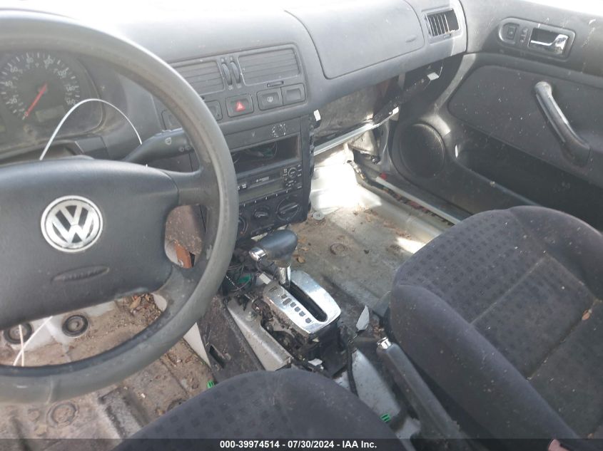 2001 Volkswagen Jetta Gls VIN: WVWSK61JX1W712298 Lot: 39974514