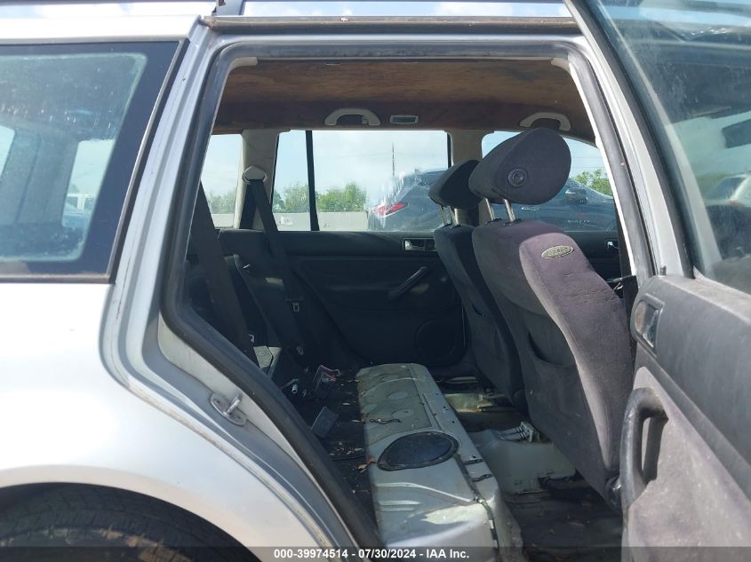 2001 Volkswagen Jetta Gls VIN: WVWSK61JX1W712298 Lot: 39974514