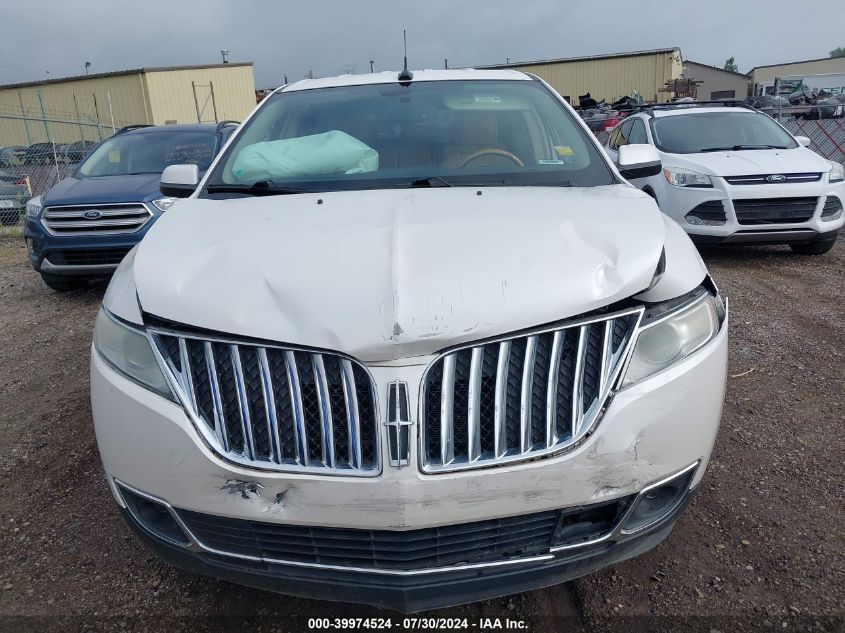 2011 Lincoln Mkx VIN: 2LMDJ8JK9BBJ25903 Lot: 39974524